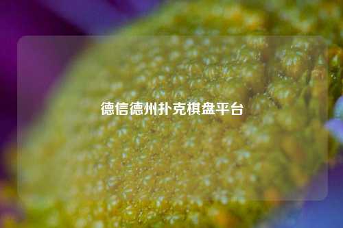 德信德州扑克棋盘平台